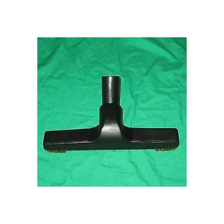 Fit All 125In 10" Black Horse Hair Floor Brush Vac Attachment 1.25" - Fit All 1 1/4" Vacuums 10" Plastic Floor Black